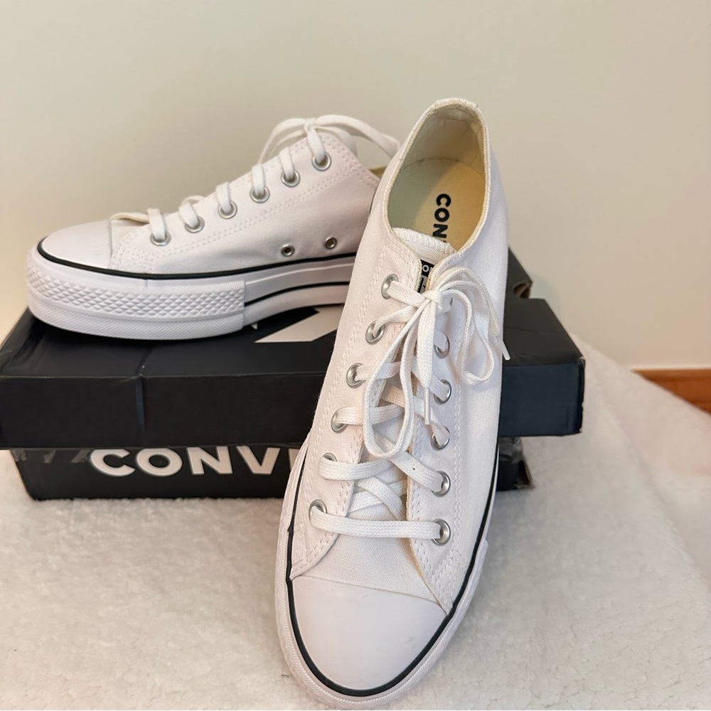 Women’s Converse White Sneakers